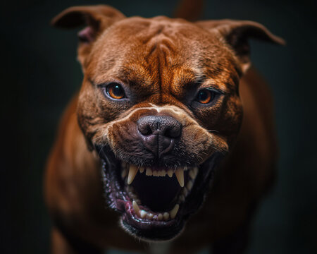 Angry Pitbull
