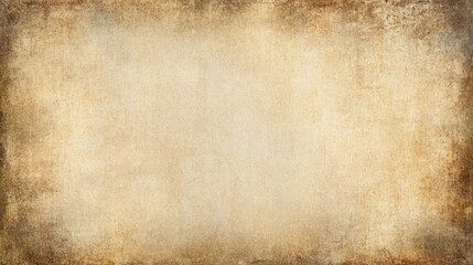 Obraz premium Aged paper texture background, grunge, vintage, design element, brown, weathered, backdrop, overlay