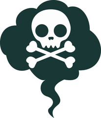 Halloween, Toxic Skull Cloud
