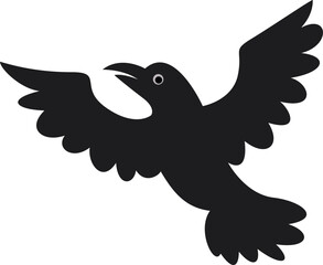 Halloween, Black Crow Silhouette