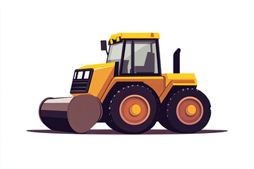 Fototapeta premium road roller