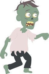 Halloween, Cartoon Zombie