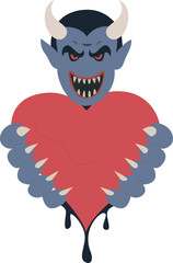 Halloween, Devil Holding