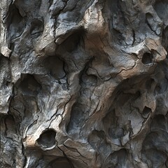 Detailed texture of natural tree bark surface.