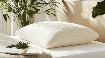 A memory foam pillow designed for ultimate comfort and support.