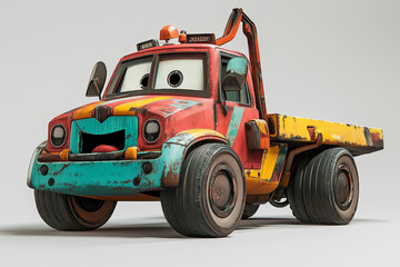 Fototapeta premium tow truck