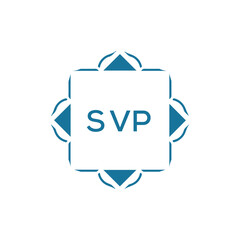 SVP LOGO DESIGN VECTOR TEMPLATE	