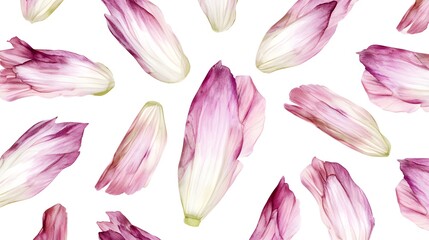 Professional Watercolor Witloof or Endive Cartoon Vector Pattern Usage