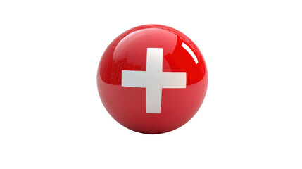 Obraz premium health sine on white background