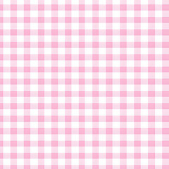 Pink gingham background pattern, seamless texture for design projects,  ideal for websites or stationery