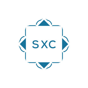 SXC  LOGO DESIGN VECTOR TEMPLATE	