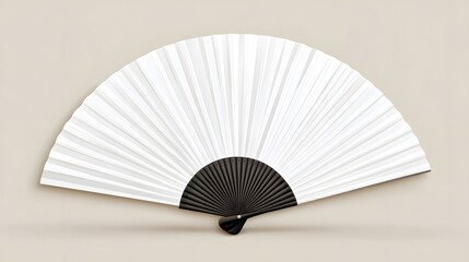 Modern White Fan Realistic Vector Illustration for Professional Use