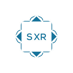 SXR LOGO DESIGN VECTOR TEMPLATE	