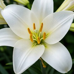 Fototapeta premium Closeup of Easter Lily