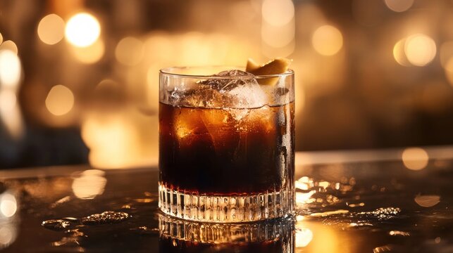 Dark and Stormy Cocktail: A Luxurious Nightcap