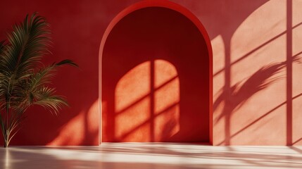 Elegant interior wall design modern space minimalist environment sophisticated concept