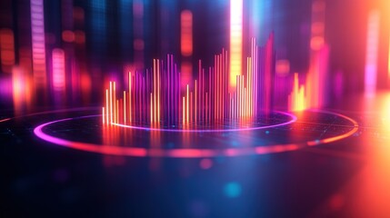 Vibrant data visualization