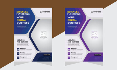 business flyer and editable vector template design
Keywords: