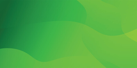 green abstract background with smooth, fluid shapes and a dynamic gradient effect. This design conveys energy, freshness, and a modern, organic feel.