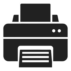 printer icon vector illustration