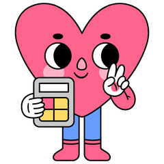 heart character calculator