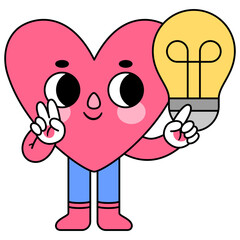 heart character idea