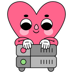 heart character database