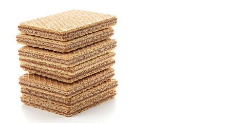 Crispy Wheat Biscuits: Stack of Crackers