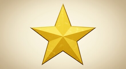 Fototapeta premium Gold Star Image: Background, Texture, Design