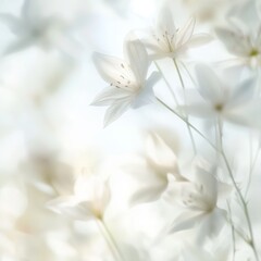 NatureFlorals Soft-focus Blurred Scene Forming Pattern