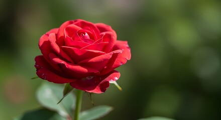 Red Rose Flower: Nature Photography
