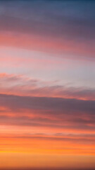 Soft focus sunset gradient with natural warm tones