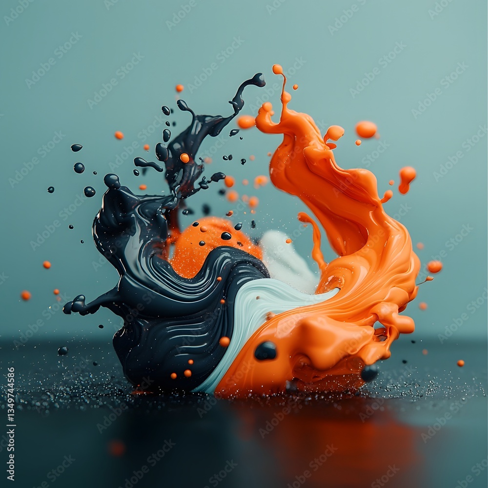 Poster this striking digital artwork showcases a dynamic fluid data visualization with a topography and wea
