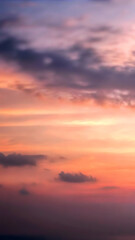 Obraz premium Soft focus sunset gradient with natural warm tones