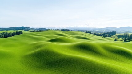 Obraz premium Rolling Green Hills