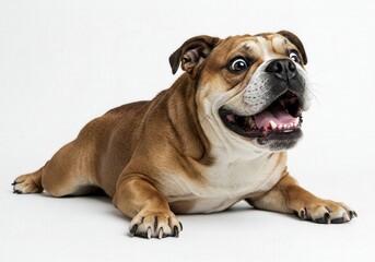 Obraz premium english bulldog portrait