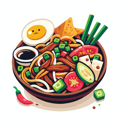 cuisine, delicious, asian, dish, food, traditional, meal, plate, malaysia, chinese, lunch, singapore, penang, dinner, tasty, char, noodles, asia, stir, shrimp, teow, sauce, gourmet, egg, hawker, kway,