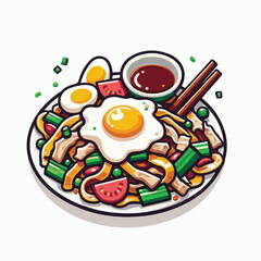 cuisine, delicious, asian, dish, food, traditional, meal, plate, malaysia, chinese, lunch, singapore, penang, dinner, tasty, char, noodles, asia, stir, shrimp, teow, sauce, gourmet, egg, hawker, kway,