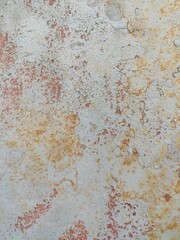 Rust-stained white panel texture for grunge backgrounds and industrial design