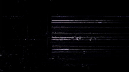 Digital noise. Abstract distortion static texture. Vector. Minimalistic digital glitch art. pixel graphics. VHS grainy texture. Black background. Retro game aesthetics backdrop. © hiten666