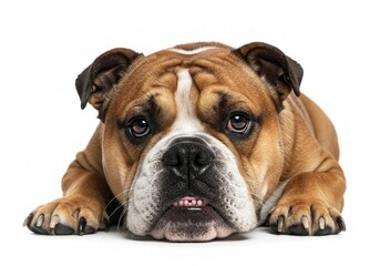 Obraz premium english bulldog portrait