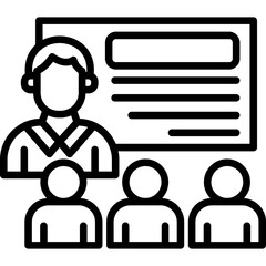Presentation Icon Vector Element