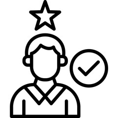 Mentorship Icon Vector Element