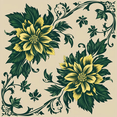 abstract floral background