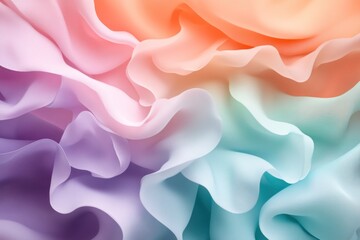 Fototapeta premium Abstract gradient background with soft mint and peach, gradient teal and violet, featuring a highly detailed, ideal for modern and elegant designs.