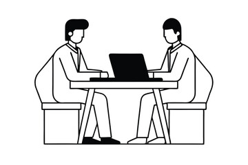 business people in office