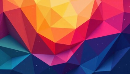 Obraz premium Abstract geometric shapes subtly shifting, revealing a hidden design late in the sequence , still life, evolution