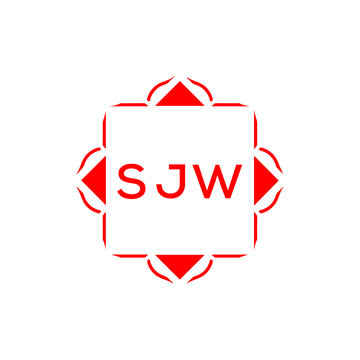 SJW LOGO DESIGN VECTOR TEMPLATE	
