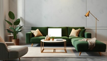 modern living room interior