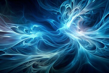 Obraz premium abstract blue background with smoke